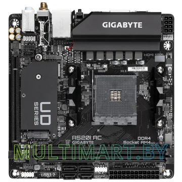 Материнская плата Gigabyte A520I AC (rev. 1.x)